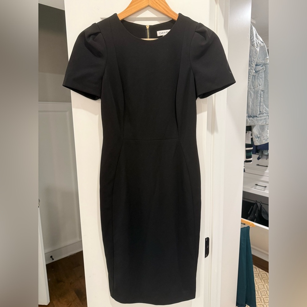 Calvin Klein Black Mini Dress